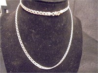 30" necklace marked Italy 925 Milor