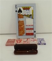 Gambler's Lot: Vintage Clip on Tie & Pocket