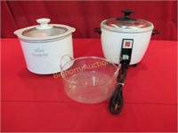 Rival Crock-Pot/Slow Cooker, National Rice Cooker