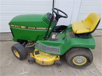 John Deere LX176 riding mower, 38" cut