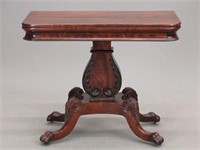 18th c. Classical Card Table
