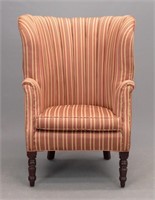 19th c. Sheraton Wing Chair
