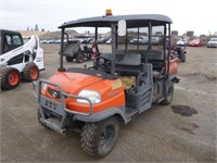 2014 Kubota RTV 1140 CPX Crew Cab 4X4 Utility Cart