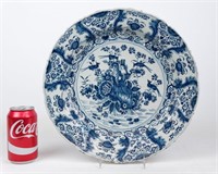 18th c. Delft Charger