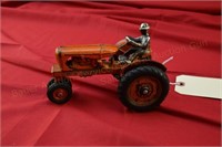 Early Cast Iron Allis Chalmers Tractor with Man