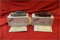 (2) Danbury Mint Model Cars