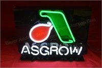 Asgrow Neon Advertising Sign