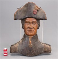 Folk Art Carving Of A Soldier