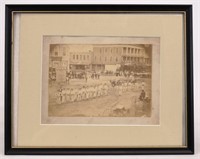 C. 1860's Fireman's Parade Photograph