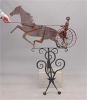 Horse & Sulky Weathervane