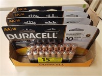 Double A Duracell Copper Top Batteries 64 Total