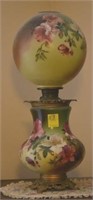 Gone w/ the Wind Style Lamp w/ Ball Globe Shade