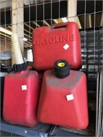 3 gas containers
