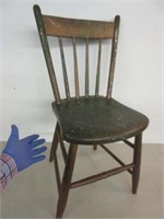 antique wooden chair - circa 1800's