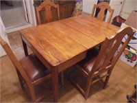 Dining Table with 4 Chairs