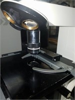 INDUSTRIAL MICROSCOPE W MONITOR AND ACCESSORIES