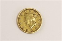 1851 $1 Gold Coin