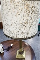 GORGEOUS TALL GOLD TABLE LAMP