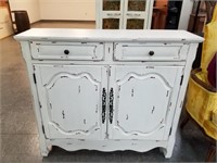 HIGH QUALITY SHABBY CHIC CABINET  W DRAWERS