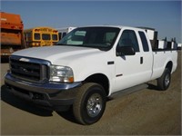 2004 Ford F250 4x4 Extra Cab Pick Up Truck