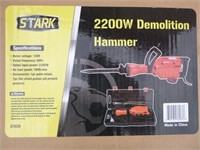 2200 Demolition Hammer w/ 2 Bits