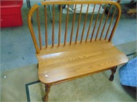 Long Wooden Sitting Bench