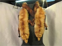 Whole Mink Collar w/Tails