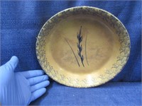 ransbottom stoneware pie plate (roseville ohio)