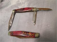 2 Winchester Pocket Knives -Rusty