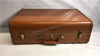Vintage Samsonite luggage 21”x13”x7 1/2” with key