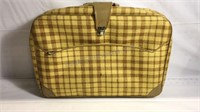 Vintage K Gimble N Y luggage bag 18”x12”x4”