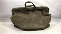 Antique canvas/ leather bag