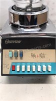 Vintage Osterizer Pulse-Matic Blender W/glass