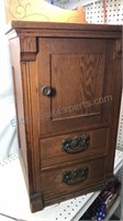 Antique Oak Floor Cabinet