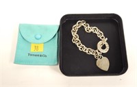 Tiffany & Co. sterling silver chain bracelet with