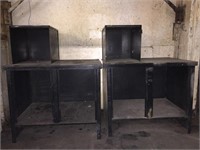 (Qty -2) Steel Work Bench