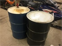 2- 55 Gal Steel Drums