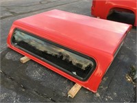 6ft Eagle Red Truck Bed Cap