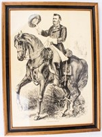 Vintage Print Civil War General Ulysses S. Grant