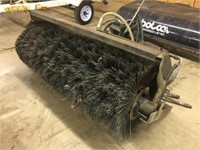 Skidsteer Mounted Rotary Broom Attachment