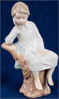 Retired Lladro Figurine Thinker 4876