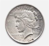 1924 Peace Dollar