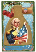 Vintage 1910 George Washington Post Card