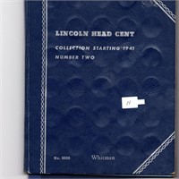 Wheat Penny Book.  Missing 6.