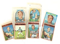 Bob Griese 70’s Football Cards & Assorted
