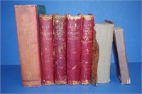 Seven vintage volumes on equestrian subjects
