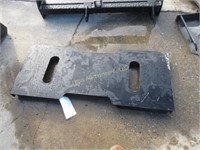 MID-STATE QUICK ATTACH PLATE FOR SKID STEER