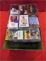 Cassette Tapes: Aerosmith, Pink Floyd, Springsteen