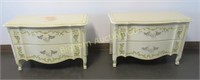 Drexel 2 Drawer Night Stands - 2 piece lot