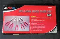 ATE Pro 93360 5-PCE Long Nose Plyers (1 Missing)